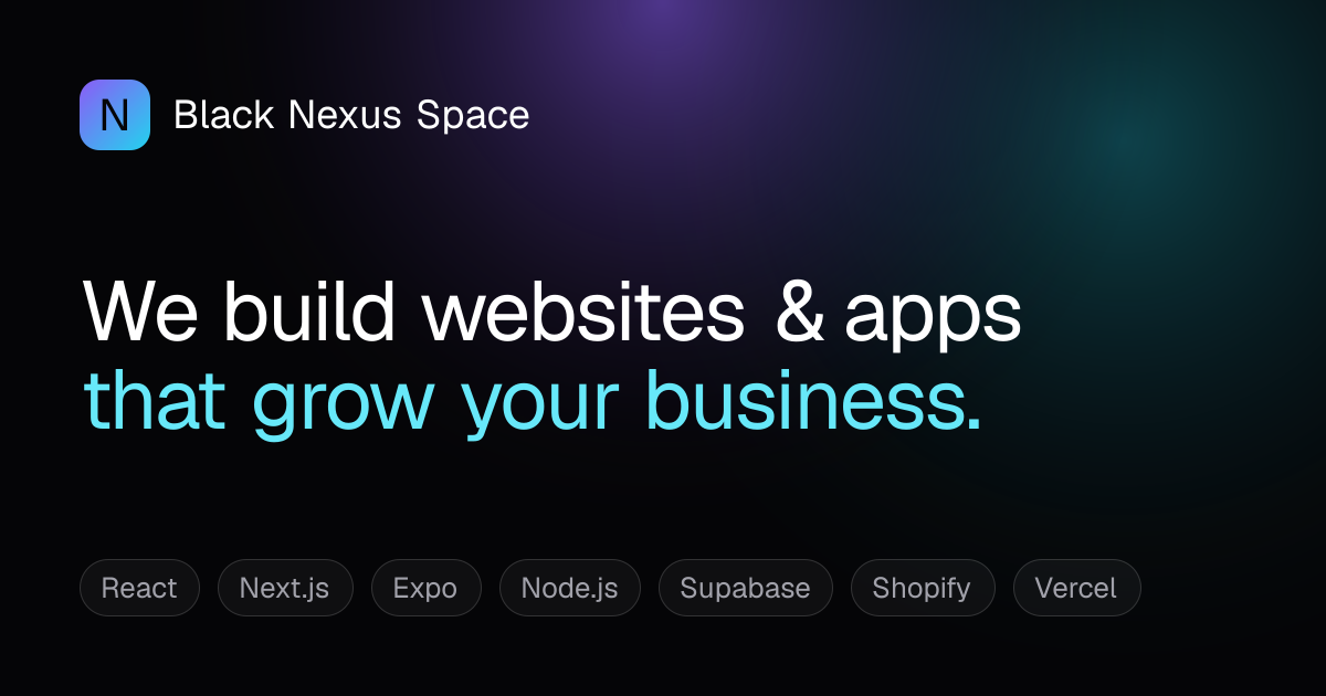 Our Work: Case Studies | Black Nexus Space